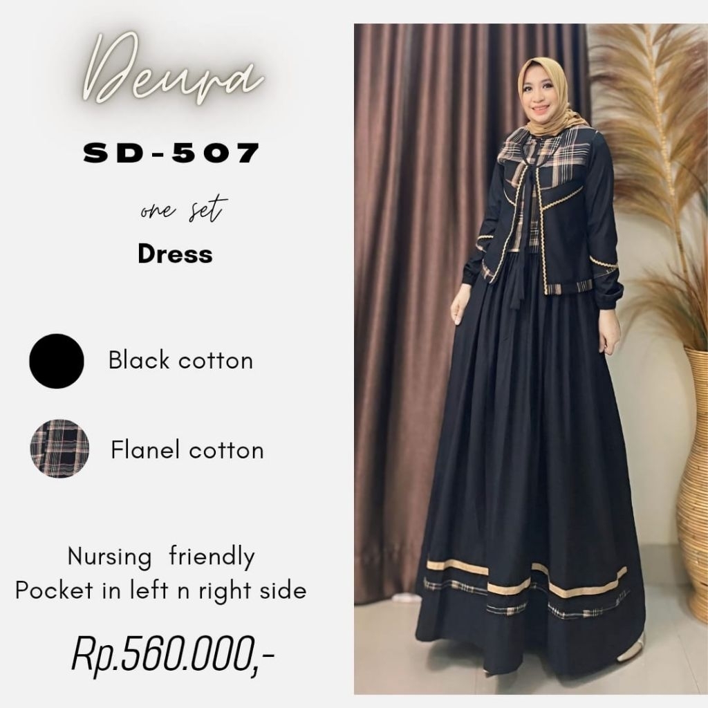 Deura Set Dress SD-507