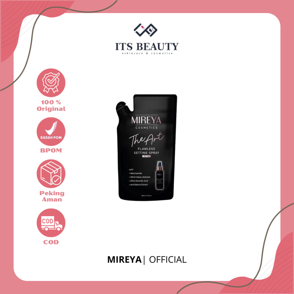 Its Beauty - Refill Mireya Setting Spray 80ml - Mireya Setting Spray & Finishing Spray / Mireya Sett