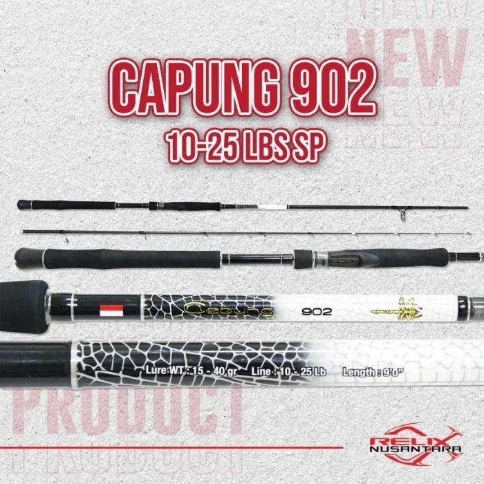 Alat Pancing Joran Capung Relix Nusantara Capung 902 10-25lb