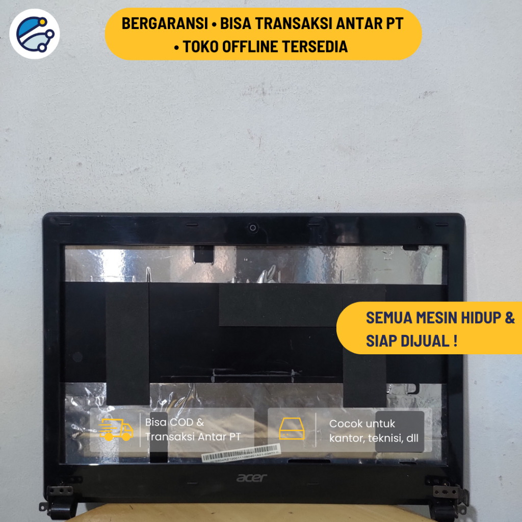 Fan Cooling / Kipas Internal / Heatsink Plat Pendingin / Speaker Buzzer / Audio Jack Port / Soket Me