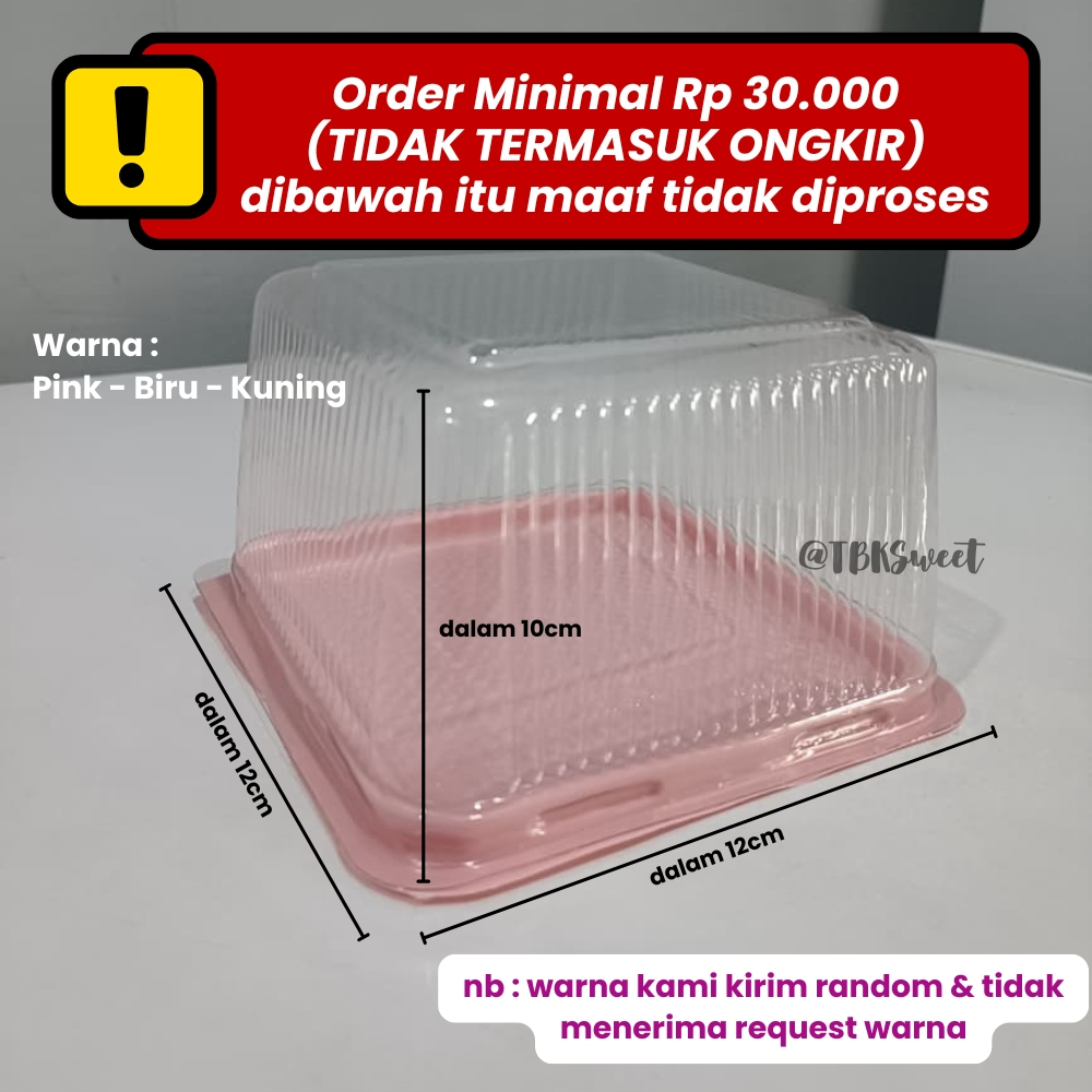 Mika Cake Tray CT120 12x12x10cm (10pcs)