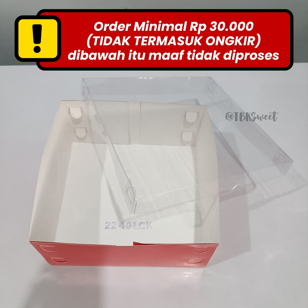 Dus Kue Tutup Mika (5pcs)