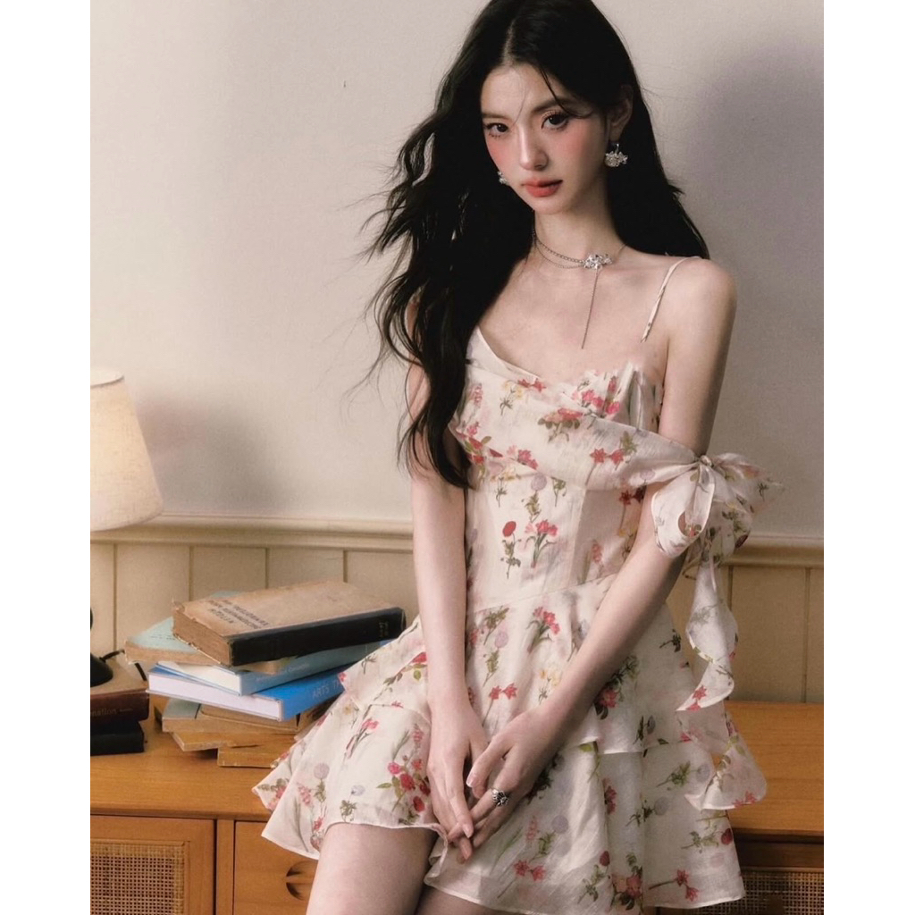 CLARA FLORAL DRESS / SUMMER DRESS / FLORAL DRESS / CUTE KOREAN DRESS