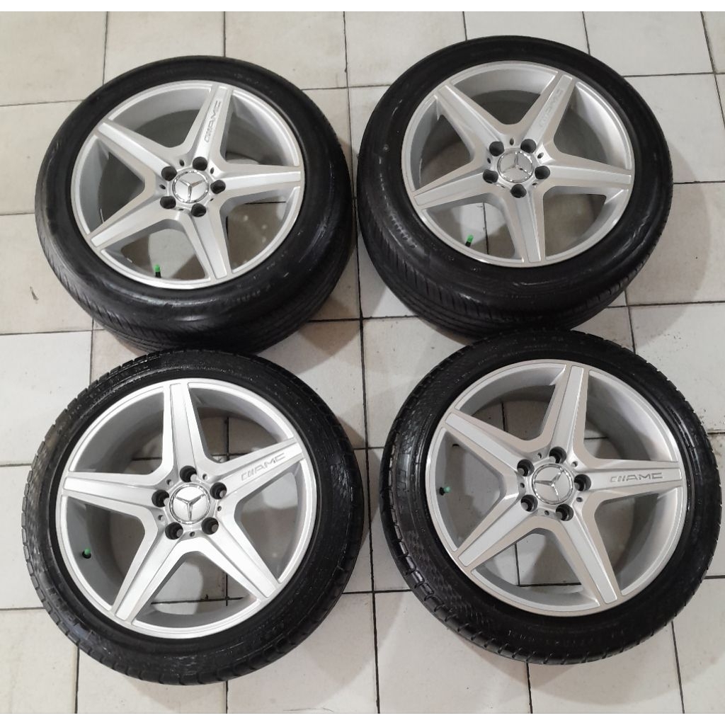Velg pelek mobil Second murah rep Amg  ring 17 untuk mercy  camry civic HRV brv