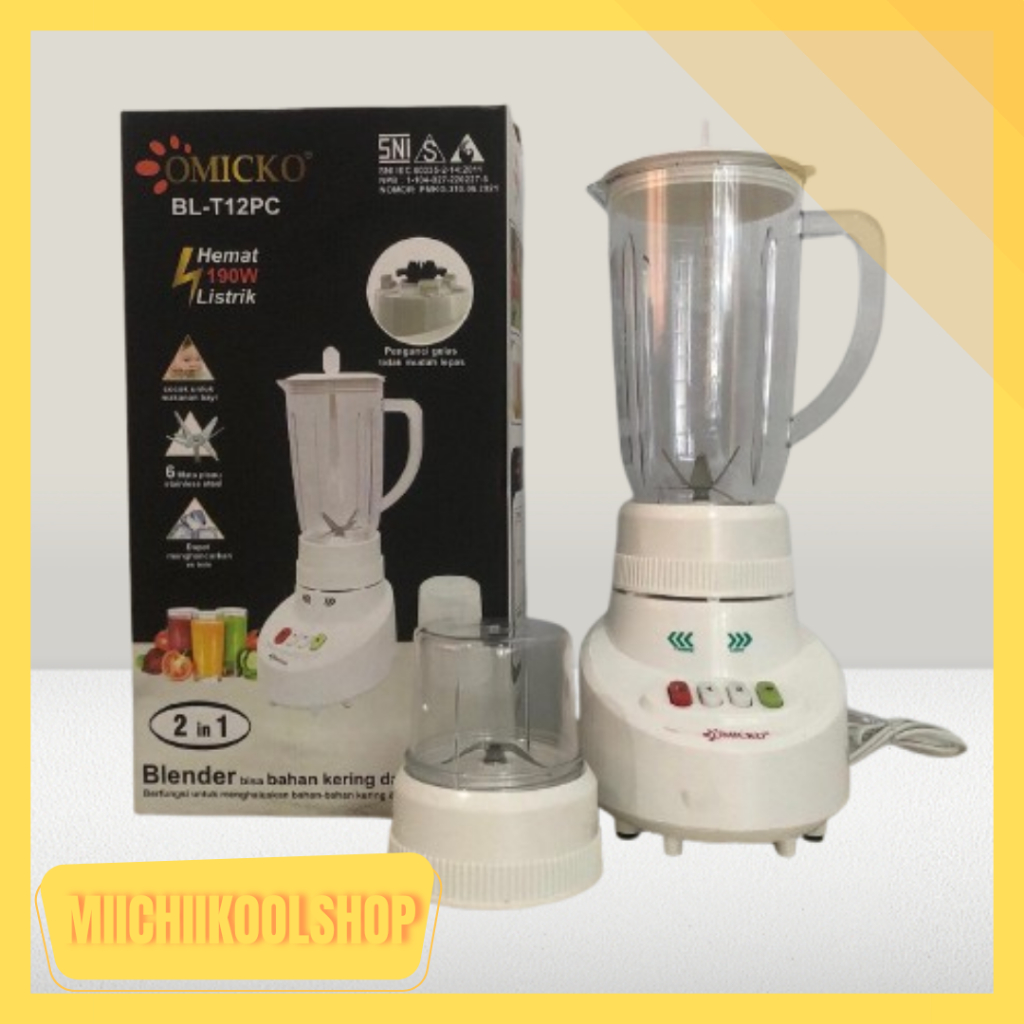 [OMICKO] BLENDER PLASTIK / BLENDER KACA