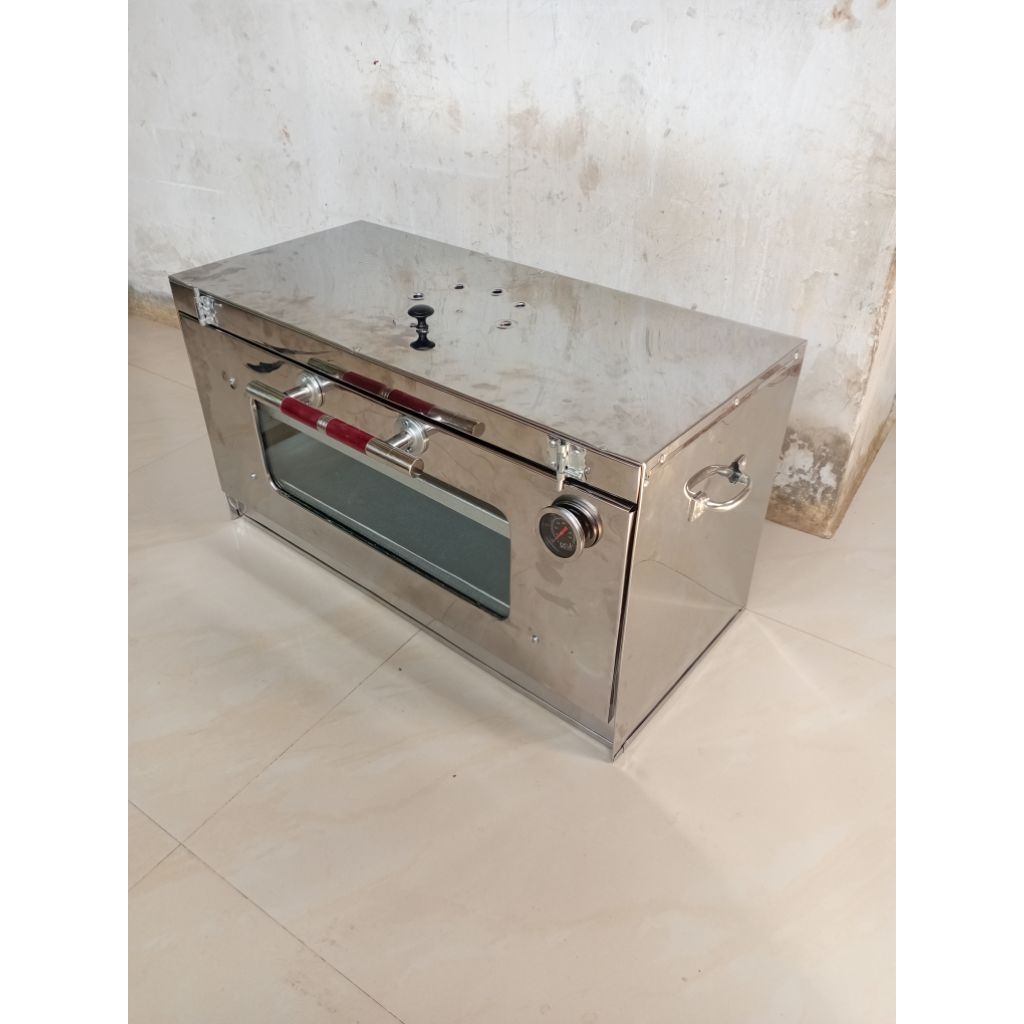 OVEN KOMPOR 2 TUNGKU SETAINLES STELL