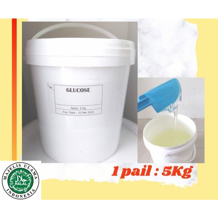 

Glucose Syrup 5kg Gula Cair Kental Glukosa