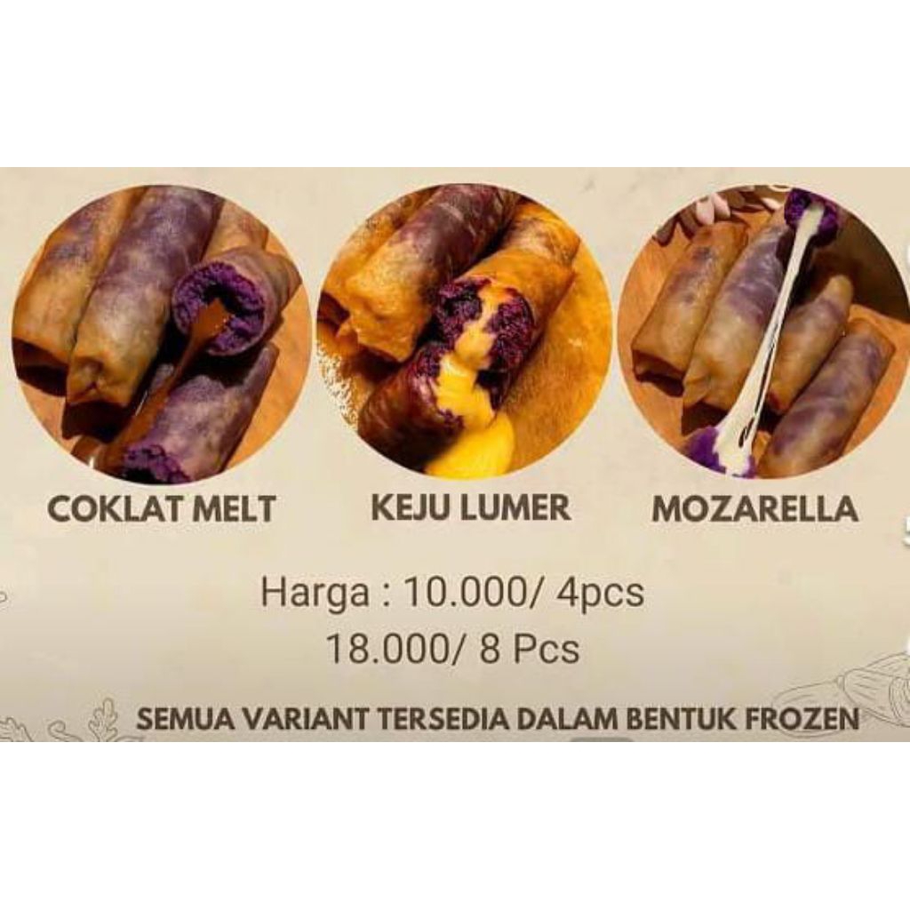 lumpia lumer ubi ungu