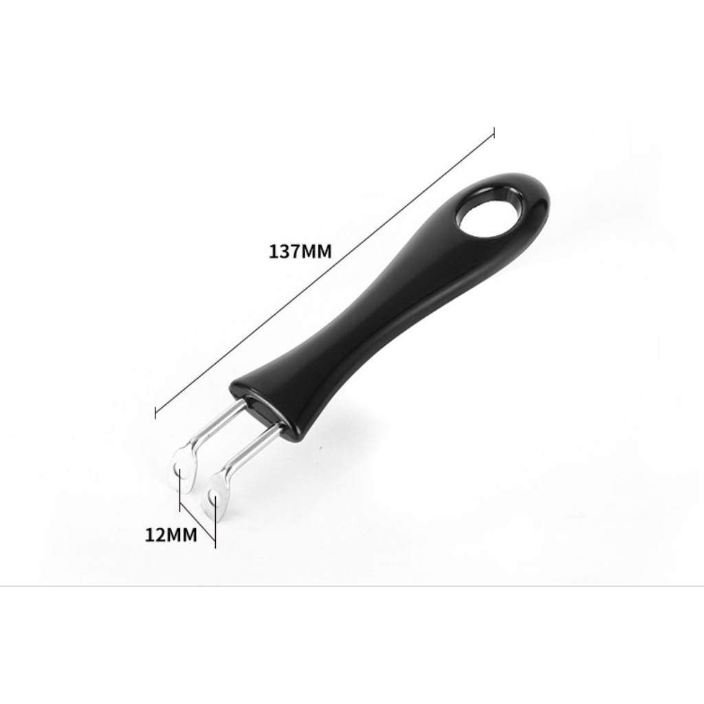 Gagang Panci PANJANG KECIL Pegangan Wajan Handle Handel Pegangan Bakelite Stainless Steel