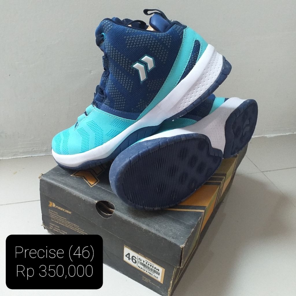 SEPATU BASKET COWOK MEREK PRECISE 46 ORIGINAL