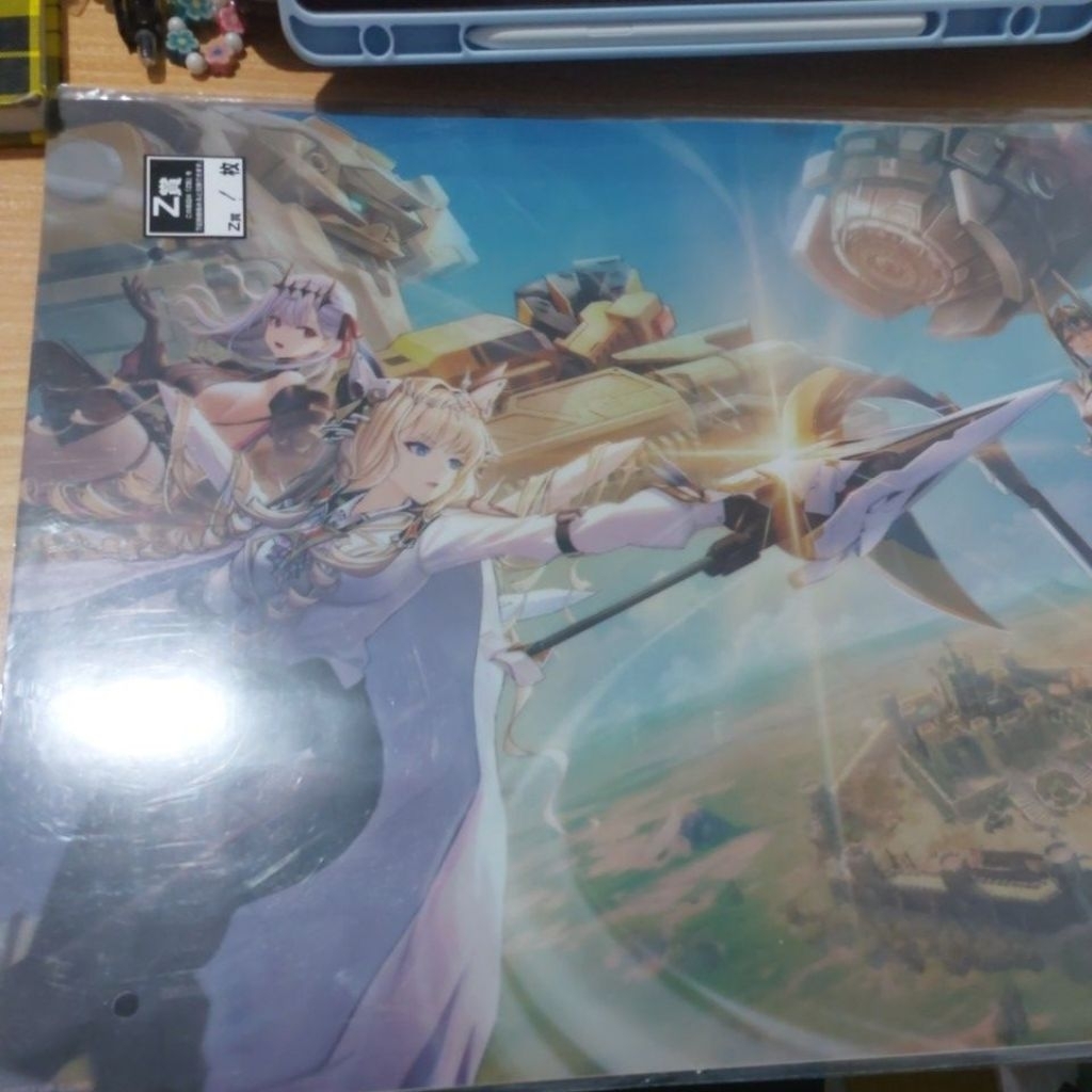 SET Ichiban Kuji Clear Poster Nikke chapter 4 Crown Chime Modernia