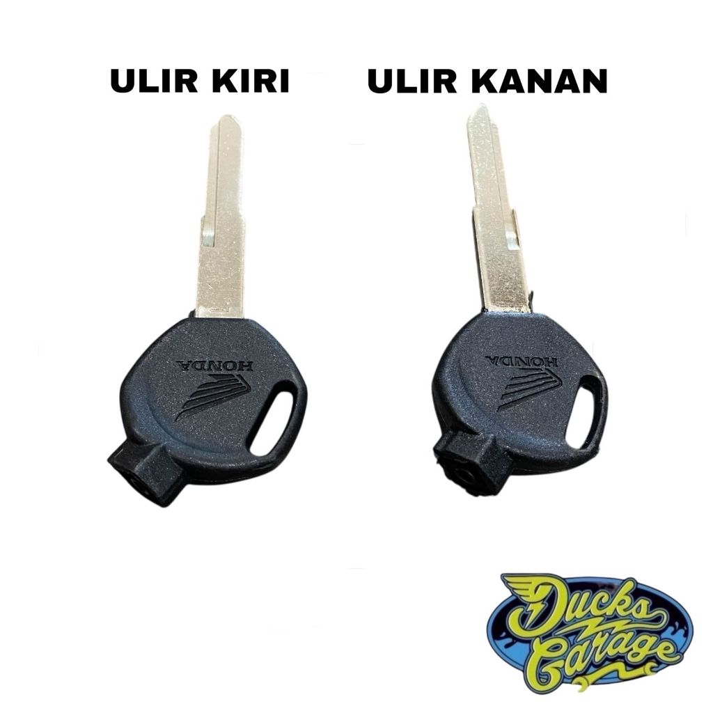 Kunci Konci Buta Bahan Polos Duplikat Honda Beat Vario Scoopy Spacy