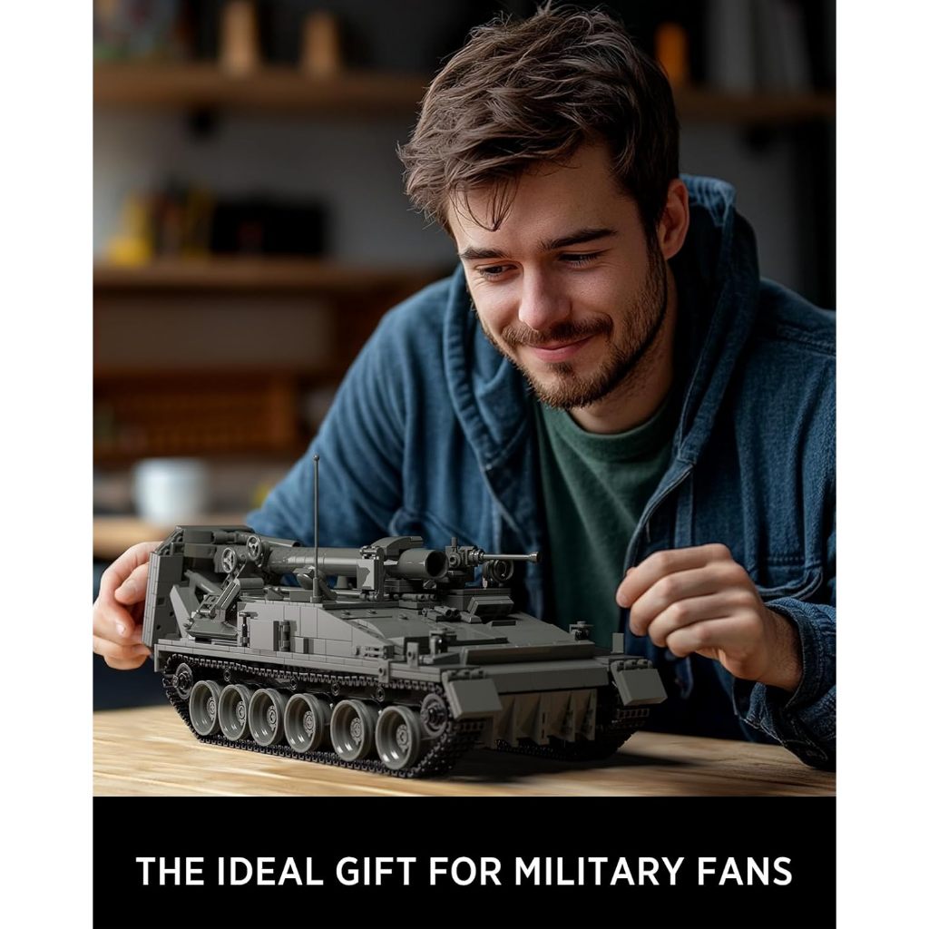 Nifeliz 2S4 Military Tank Building Model