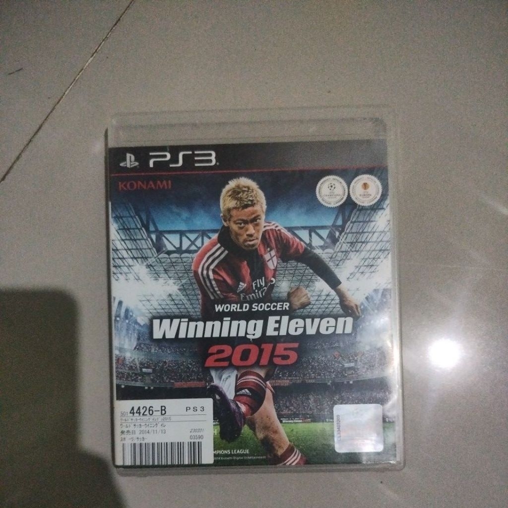 kaset/bd winning eleven 2015 PS3 ori