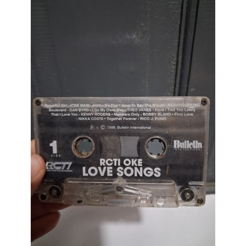 kaset pita love songs edisi RCTI oke