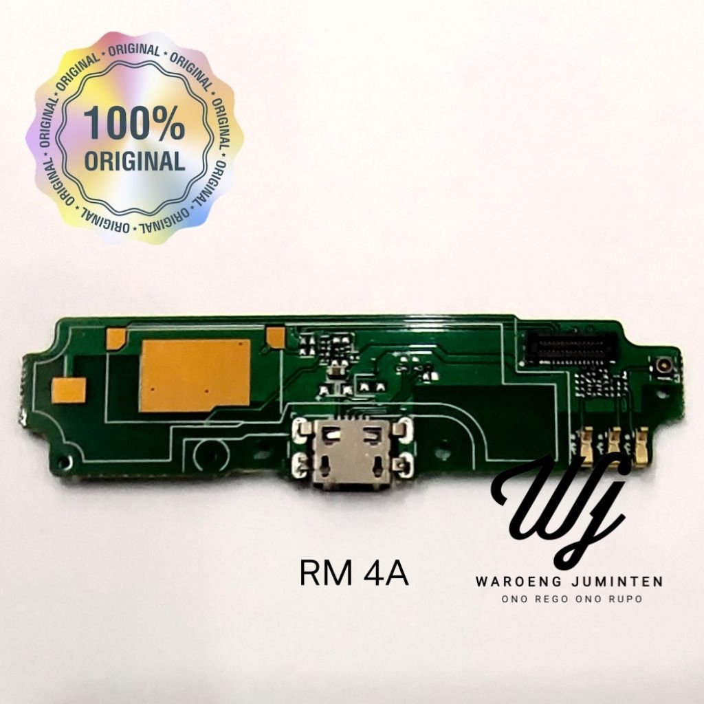 BOARD CAS REDMI 4A / 4X / KONEKTOR CAS REDMI 4X / PCB BOARD CHARGER REDMI 4A ORIGINAL
