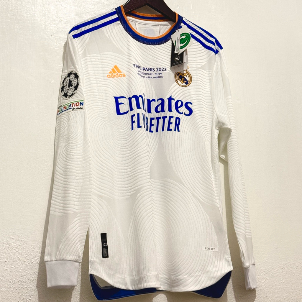 JERSEY REAL MADRID HOME 2021-2022 PLAYER ISSUE LONGSLEEVE