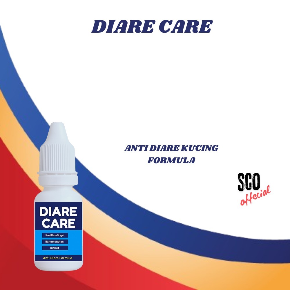 DIARE-CARE Obat Diare Kucing Anti Diare Mencret Berak Darah Gangguan Pencernaan Kucing