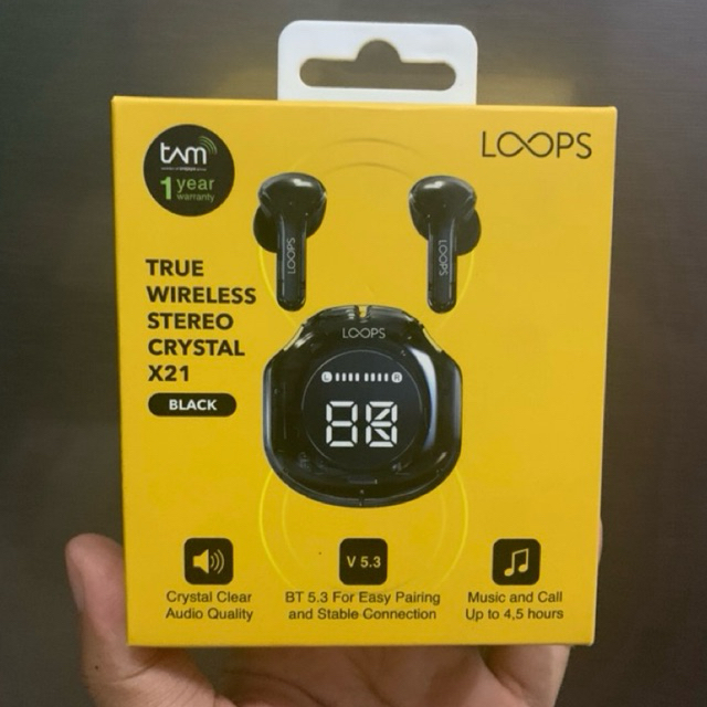 TWS LOOPS CRYSTAL X21