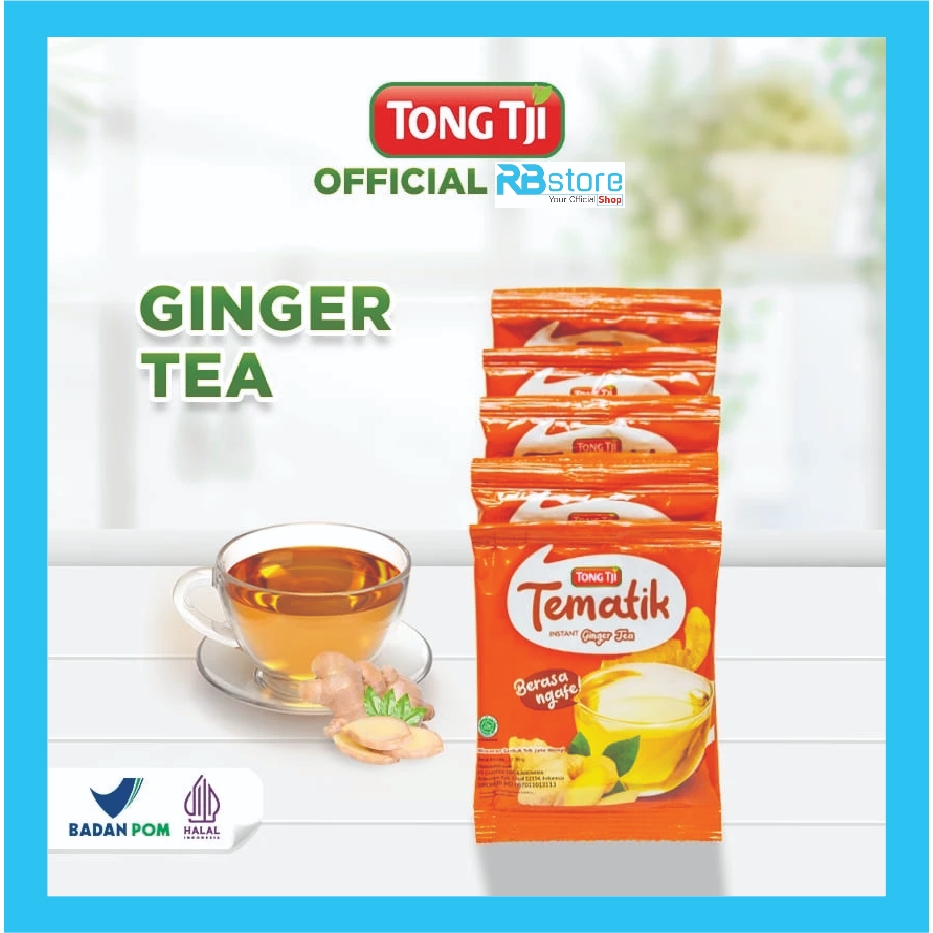 Tong Tji Tematik Ginger Tea 10 s / renceng