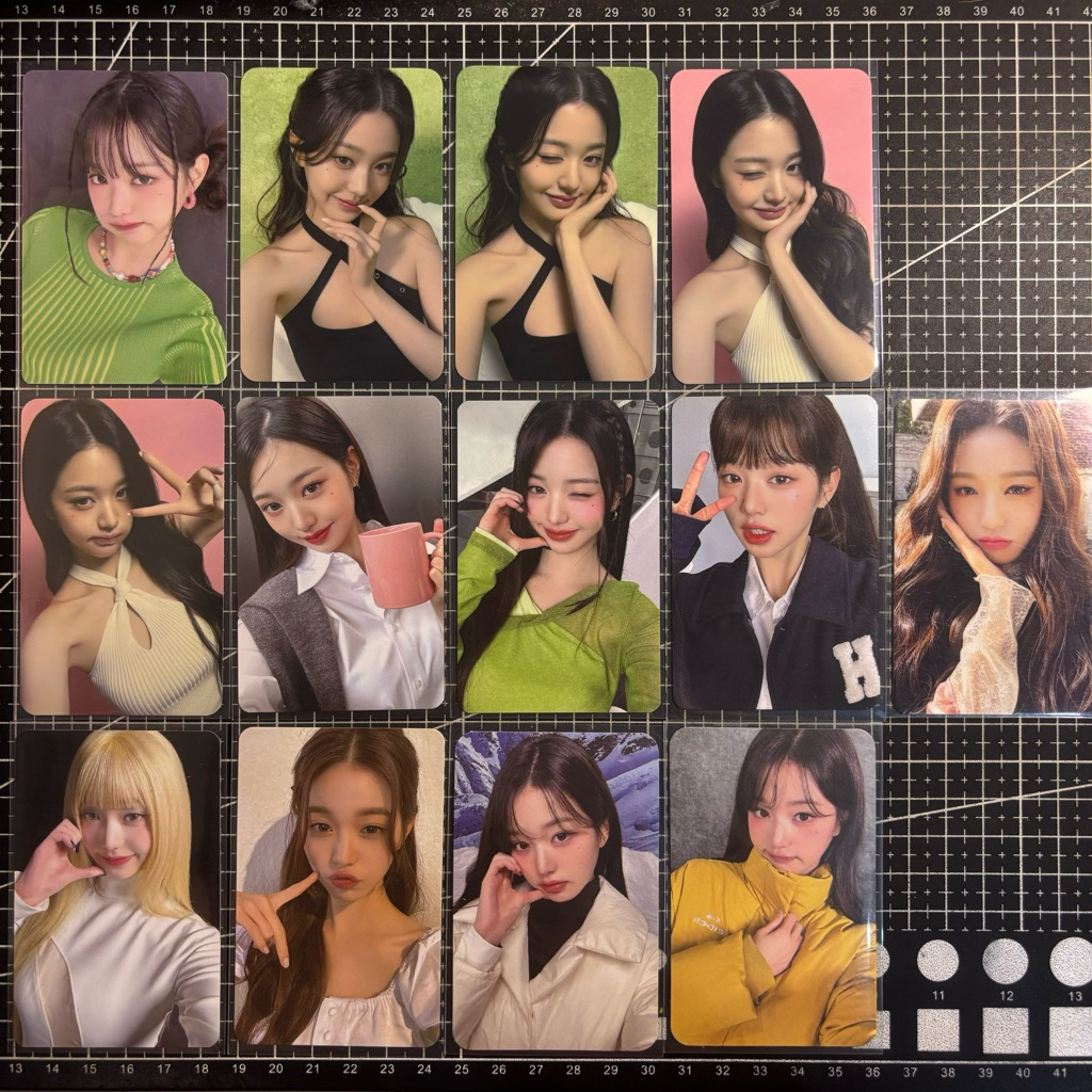 PC PHOTOCARD IVE WONY WONYOUNG AMUSE, EIDER, HAPA KRISTIN, SG22 SEASON’S GREETING 2022 WELCOME PACKA