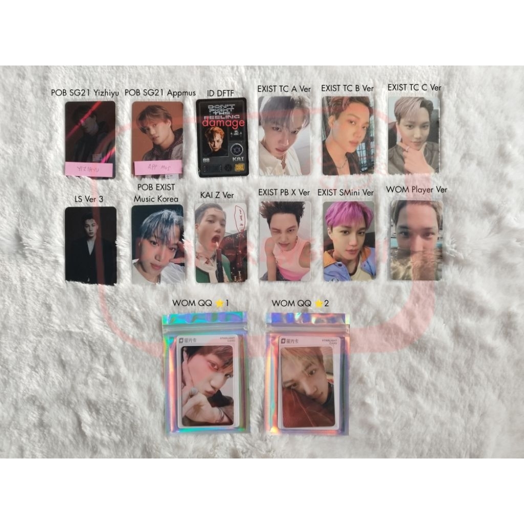 EXO KAI PC WAIT ON ME DFTF SG2021 MMMH EXIST TC LIGHTSTICK VER 3