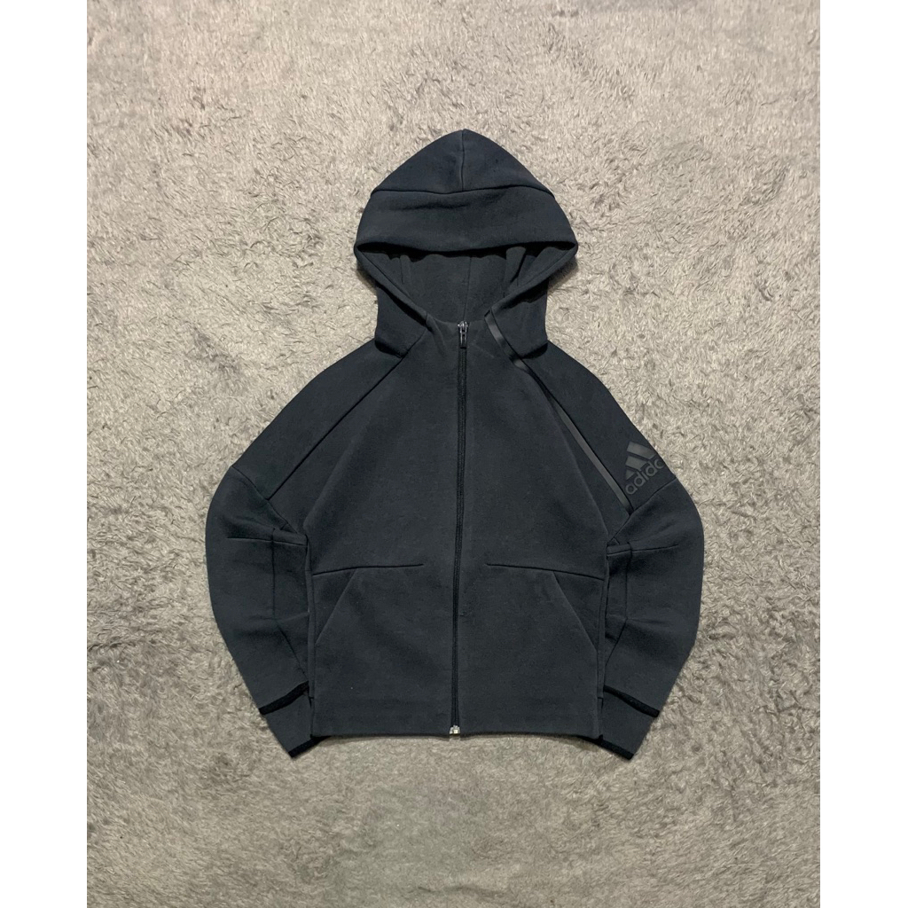 Hoodie Zipper Adidas second
