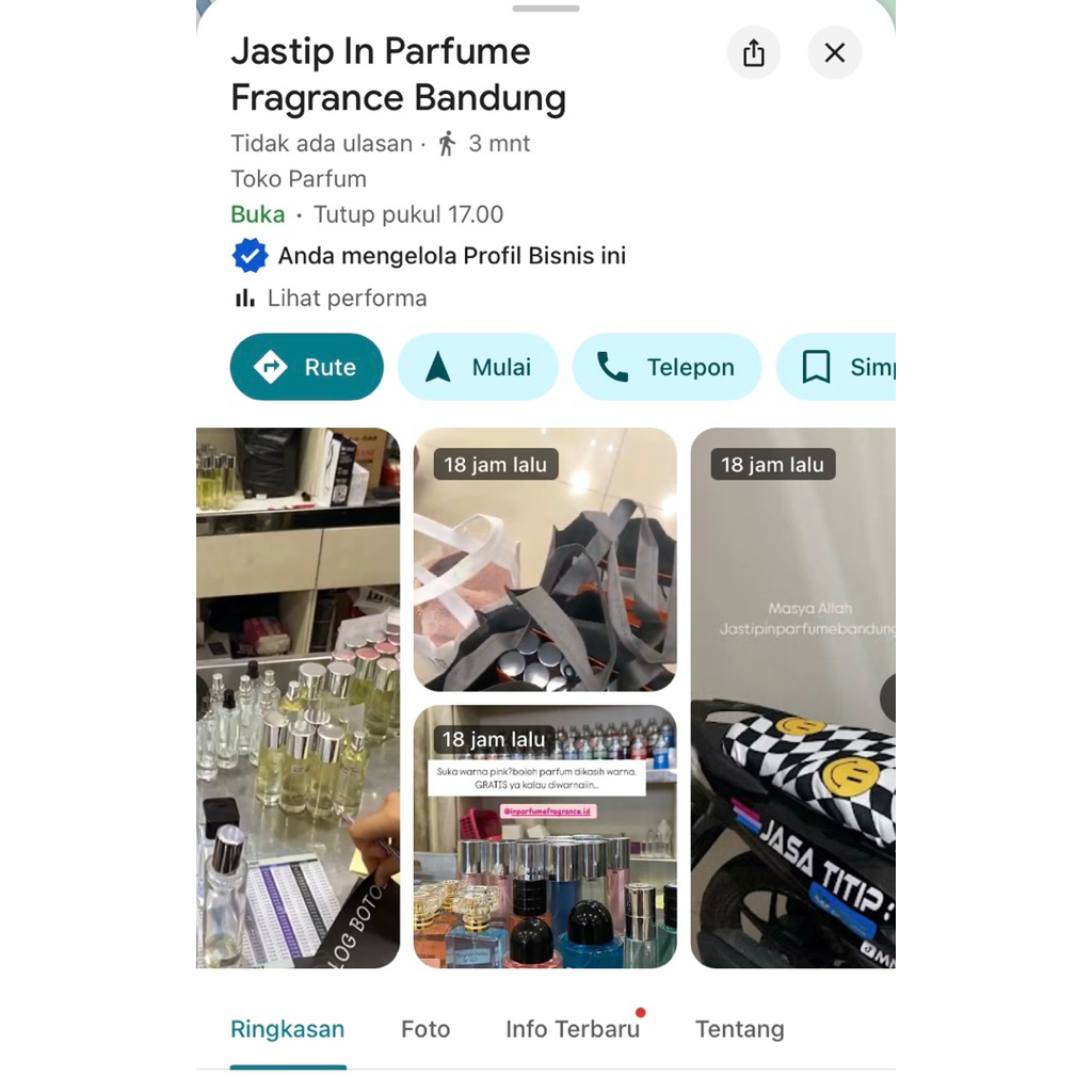 jastip In Parfume Fragrance Bandung