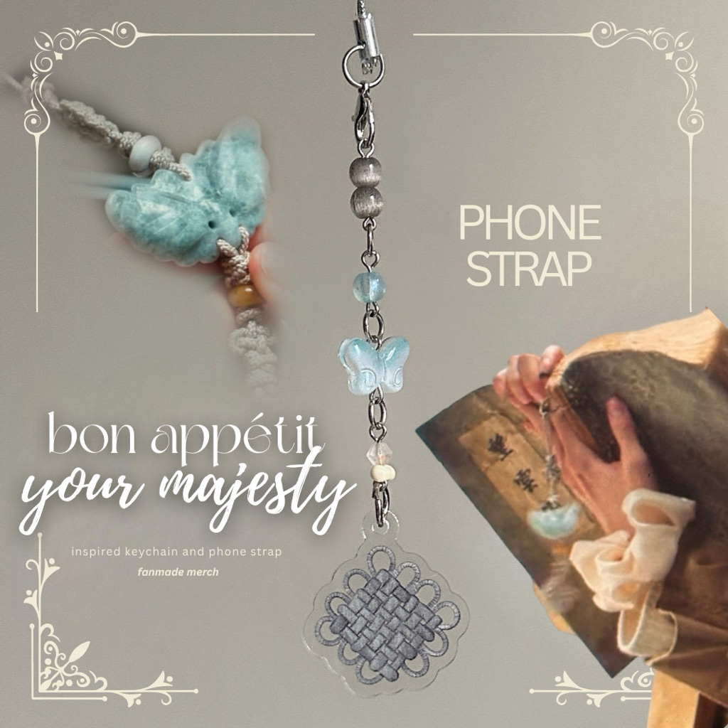 bon appetit your majesty inspired | bon appetit your majesty kdrama | gantungan hp | phone strap | k