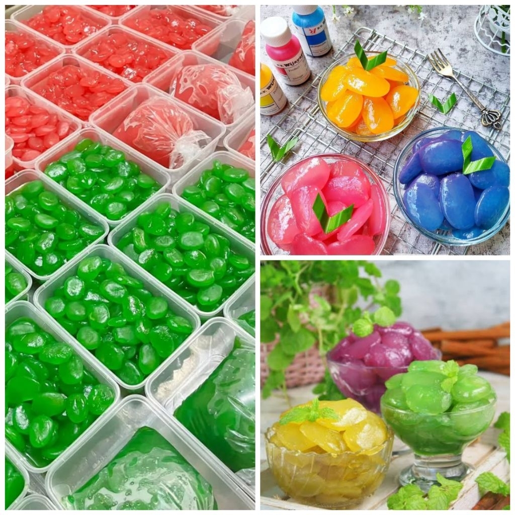 Manisan kolangkaling/cangkaleng 1 kg aneka rasa