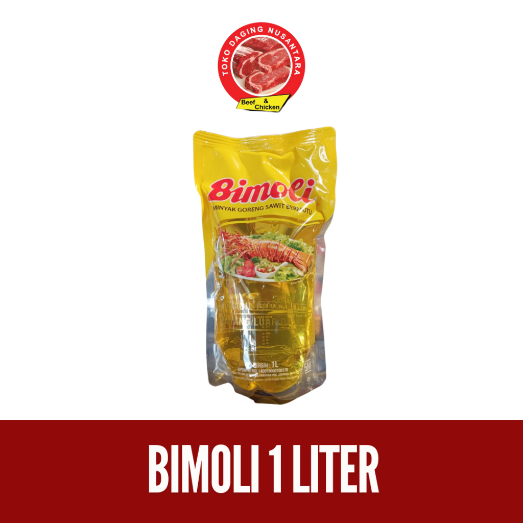 Bimoli Minyak Goreng 1 Liter / Bimoli Minyak Goreng Sawit