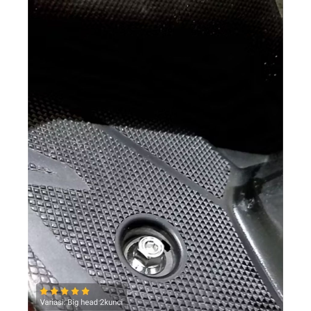 Probolt Baut Stainless Dek Injekan Mio Soul Fino Heng Thailand Big Head 2kunci 1 Pcs