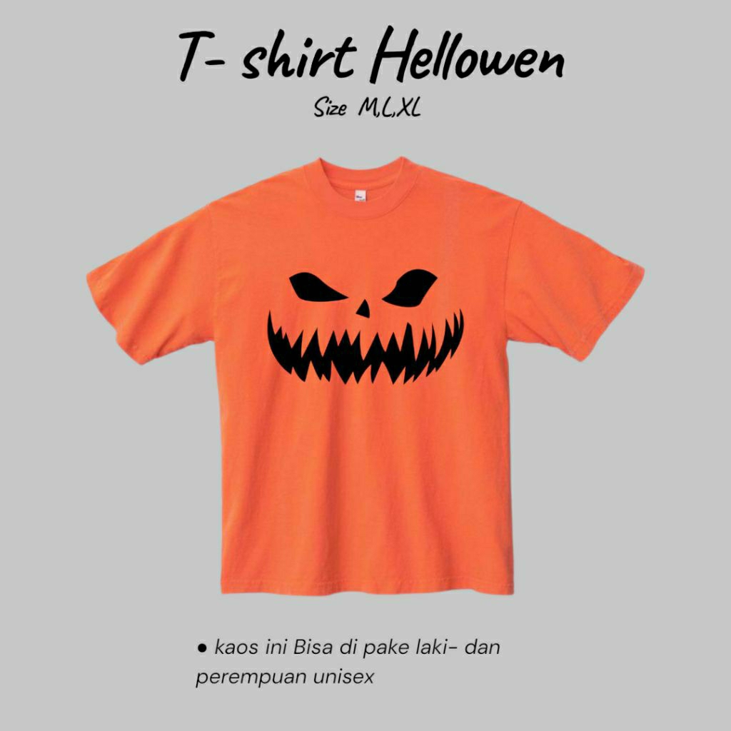 Kaos hellowen T-shirt helloween