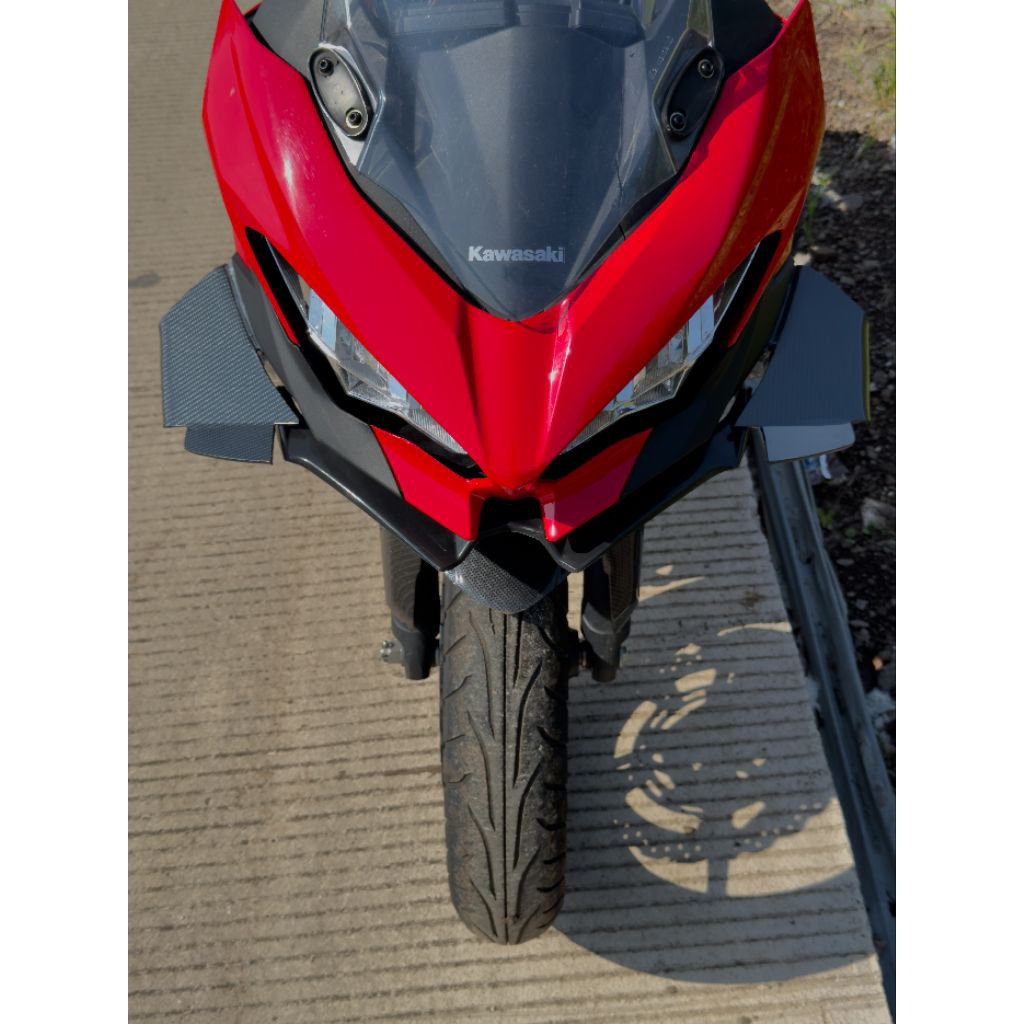 wingside new ninja 250 black metalic