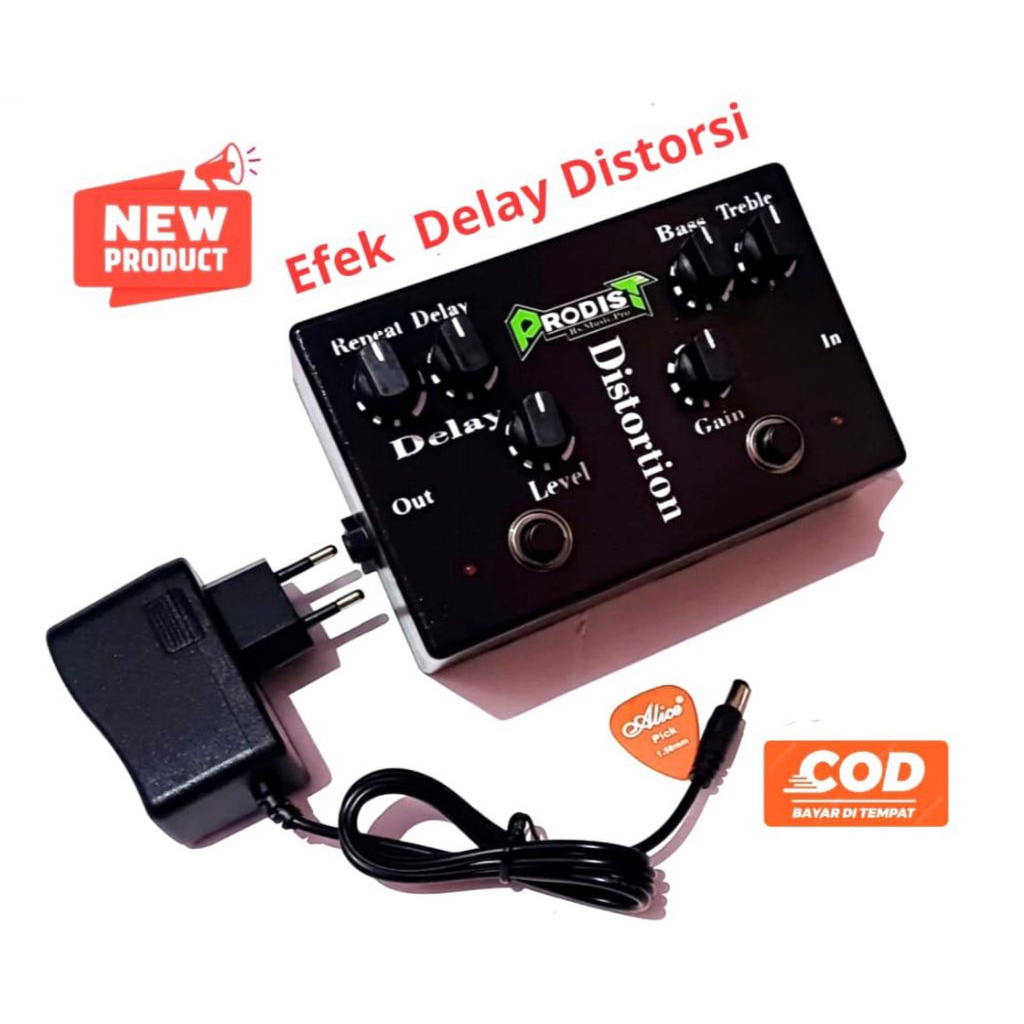 Efek Gitar Distorsi Delay - Efek Gitar Delay Distorsi Terbaru Untuk Gitar Listrik & Akustik Bonus  P