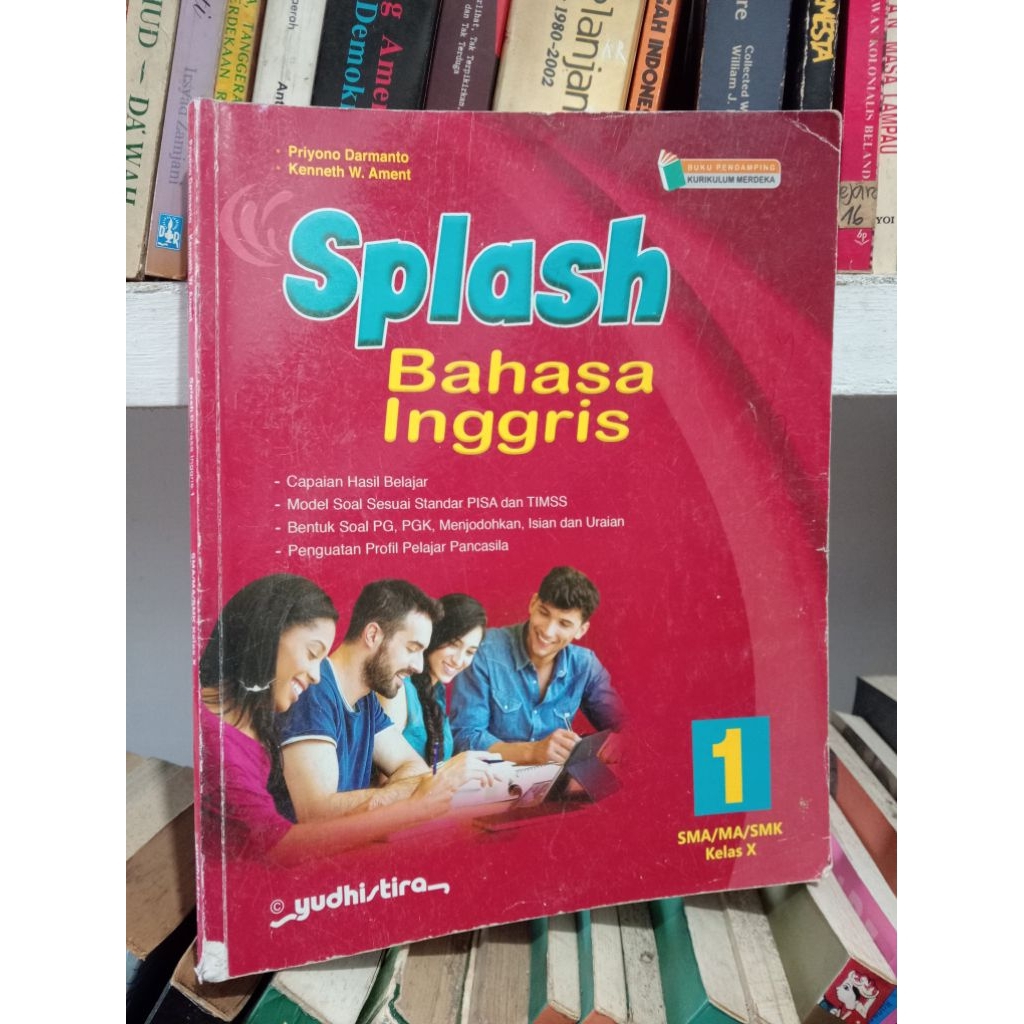 SPLASH BAHASA INGGRIS 1 UNTUK SMA KELAS 10