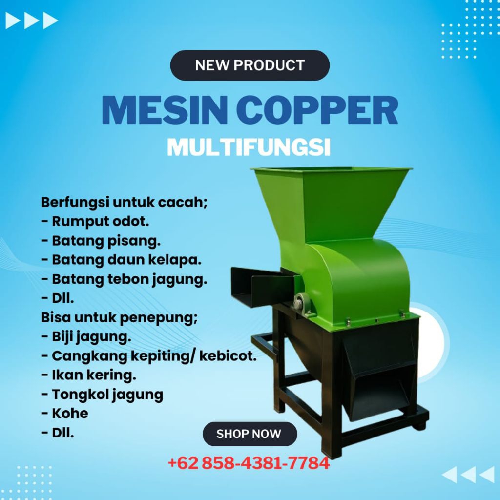 CACAH RUMPUT MULTIFUNGSI