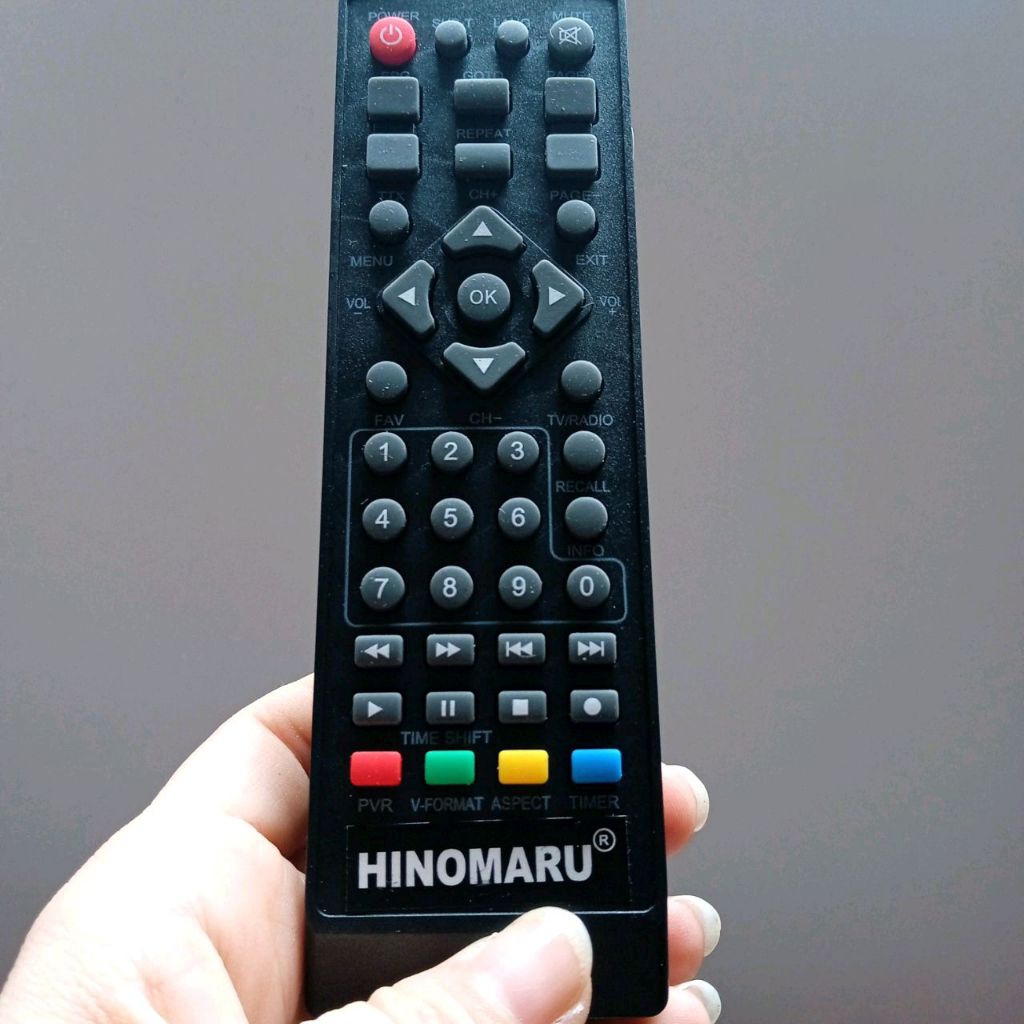 REMOTE REMOT  STB hinomaru  SET TOP BOX LANGSUNG BISA DIGUNAKAN