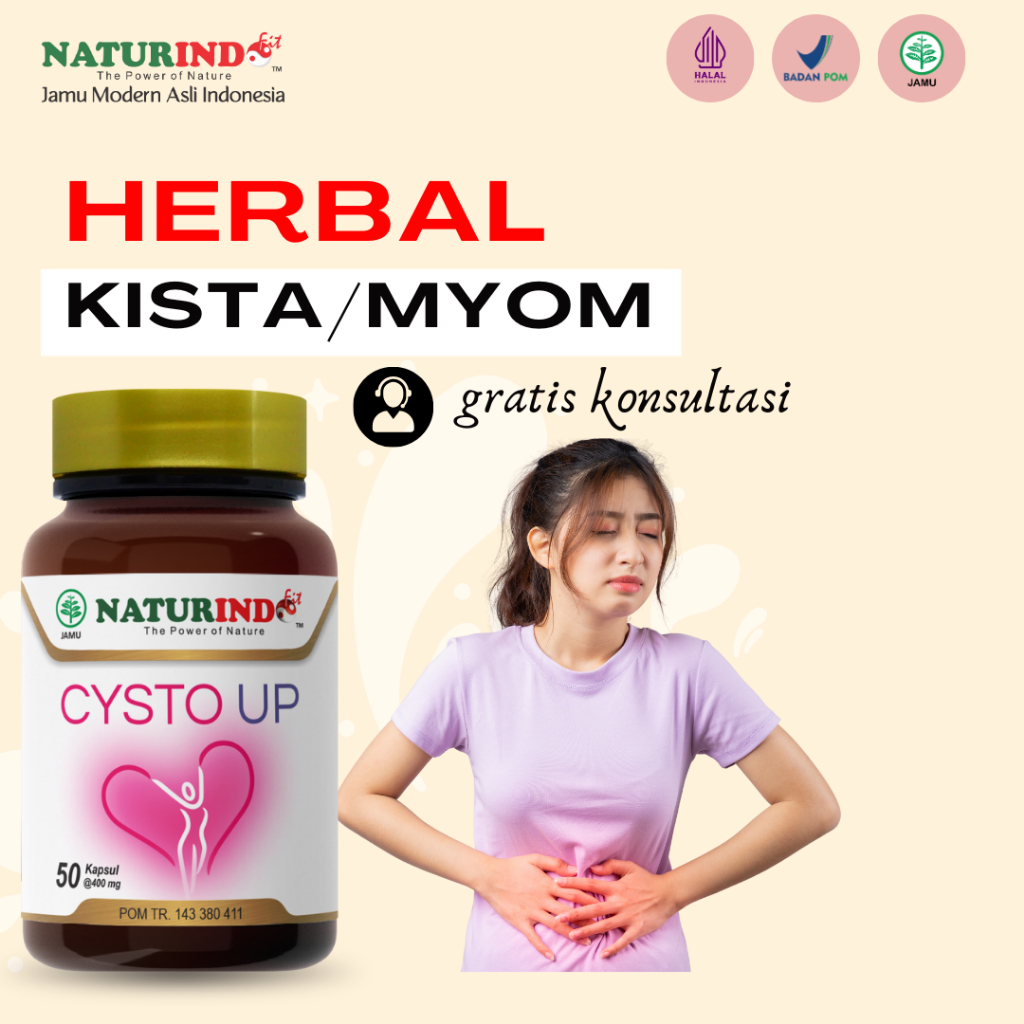Obat herbal kista myom CYSTO UP