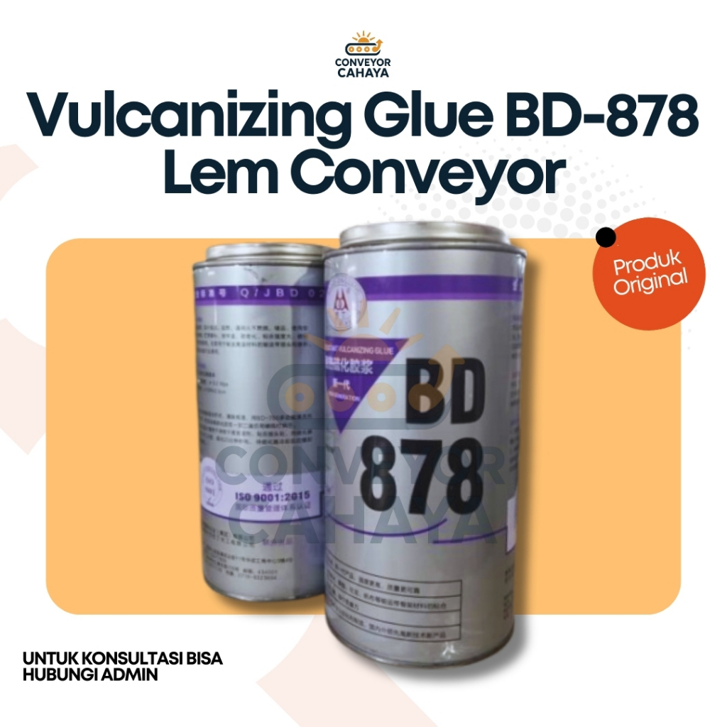 Lem Vulkanisir Panas BD-878 | Hot Vulcanizing Glue Conveyor Belt