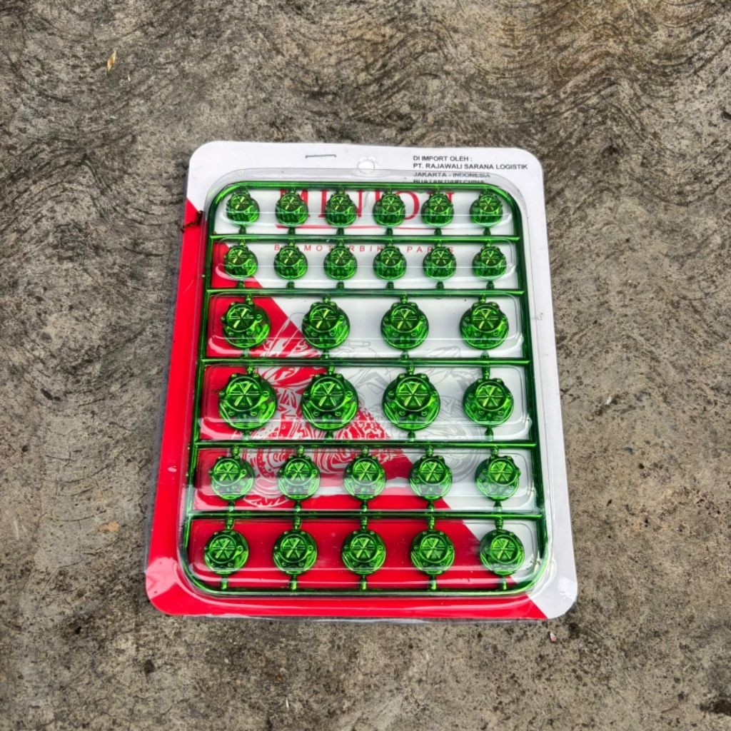 COVER TUTUP BAUT PROBOLT WARNA / MONEL BAUT 8,10,12,14, DLL PEMANIS BAUT WARNA VARIASI