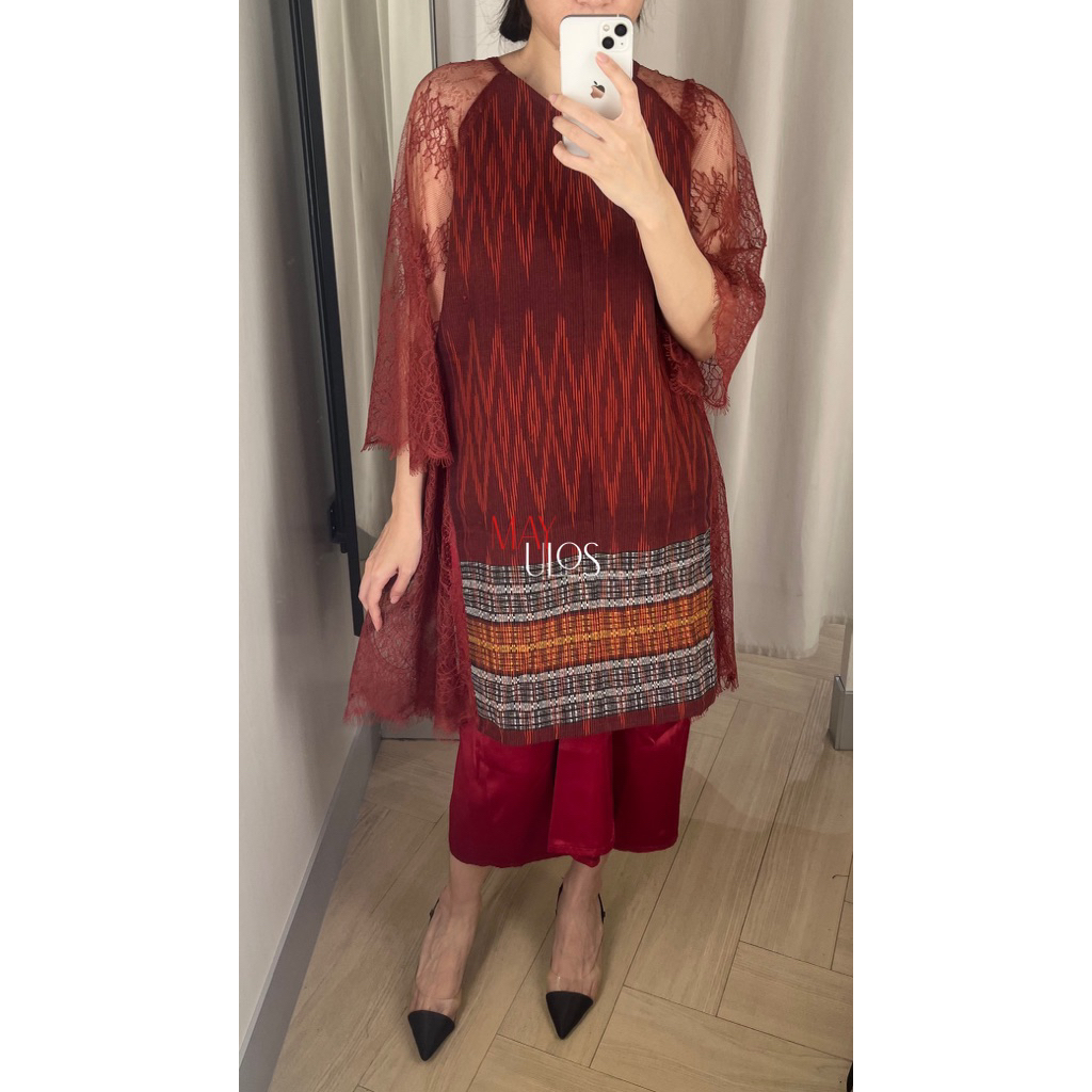 May Ulos - Tapak Catur Simalungun Dress