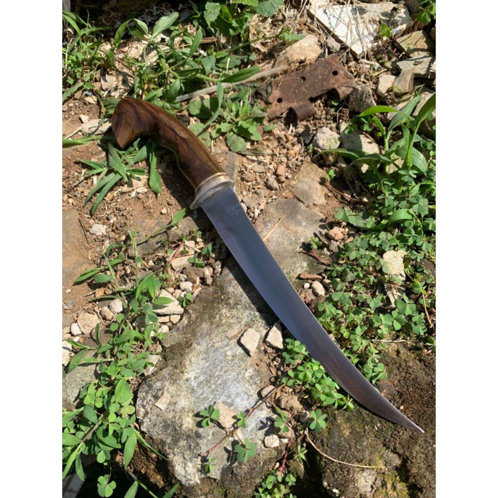 PISAU SESET ZAMBIA KAYU ASLI BAJA BEARING/KLAHER / PISAU SANGAT TAJAM/ PISAU ZAMBIA