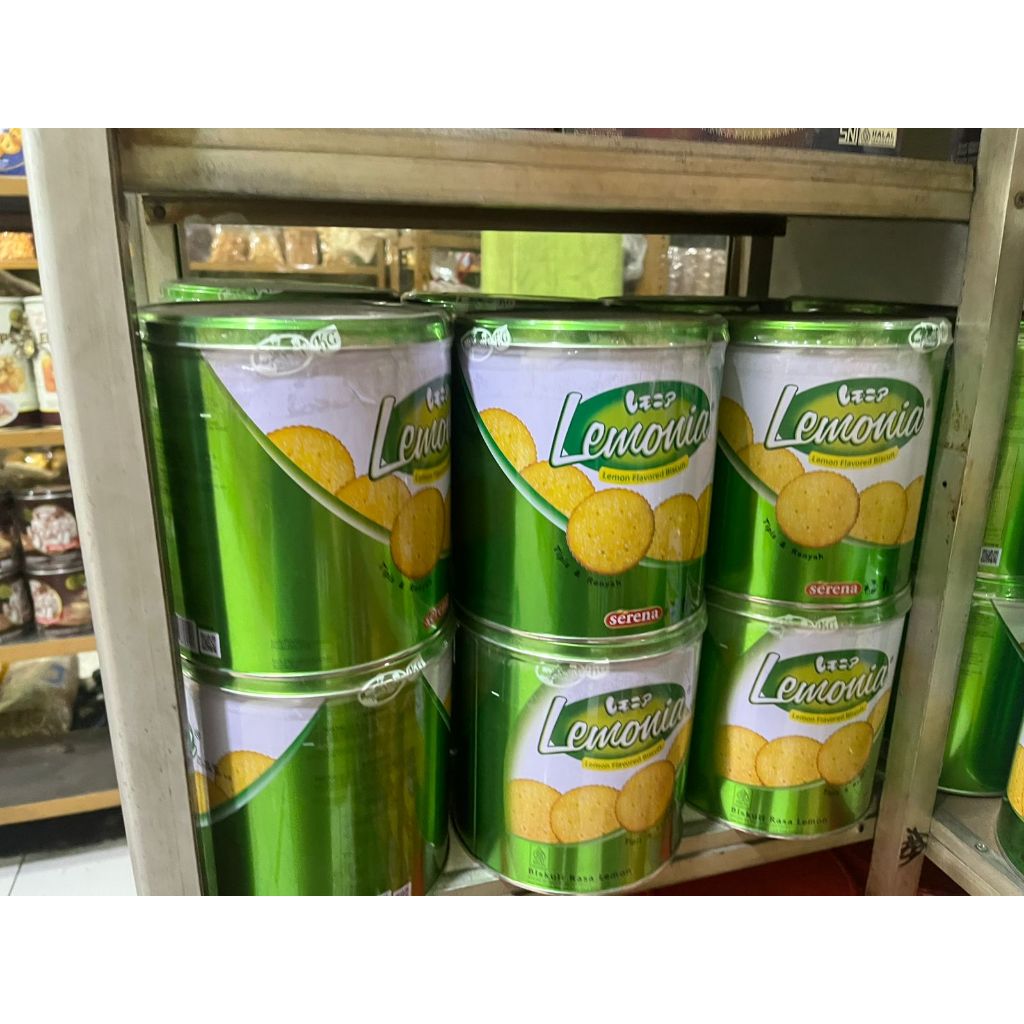 Lemonia Biskuit Kaleng - Delicious Lemonia Biscuit Tin