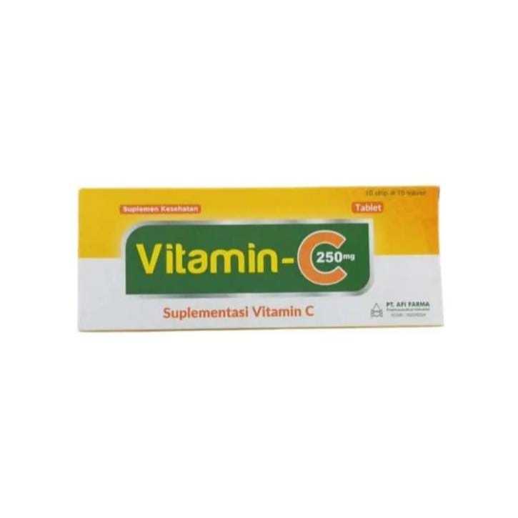 Vitamin C 250 mg Box 100 Tablet