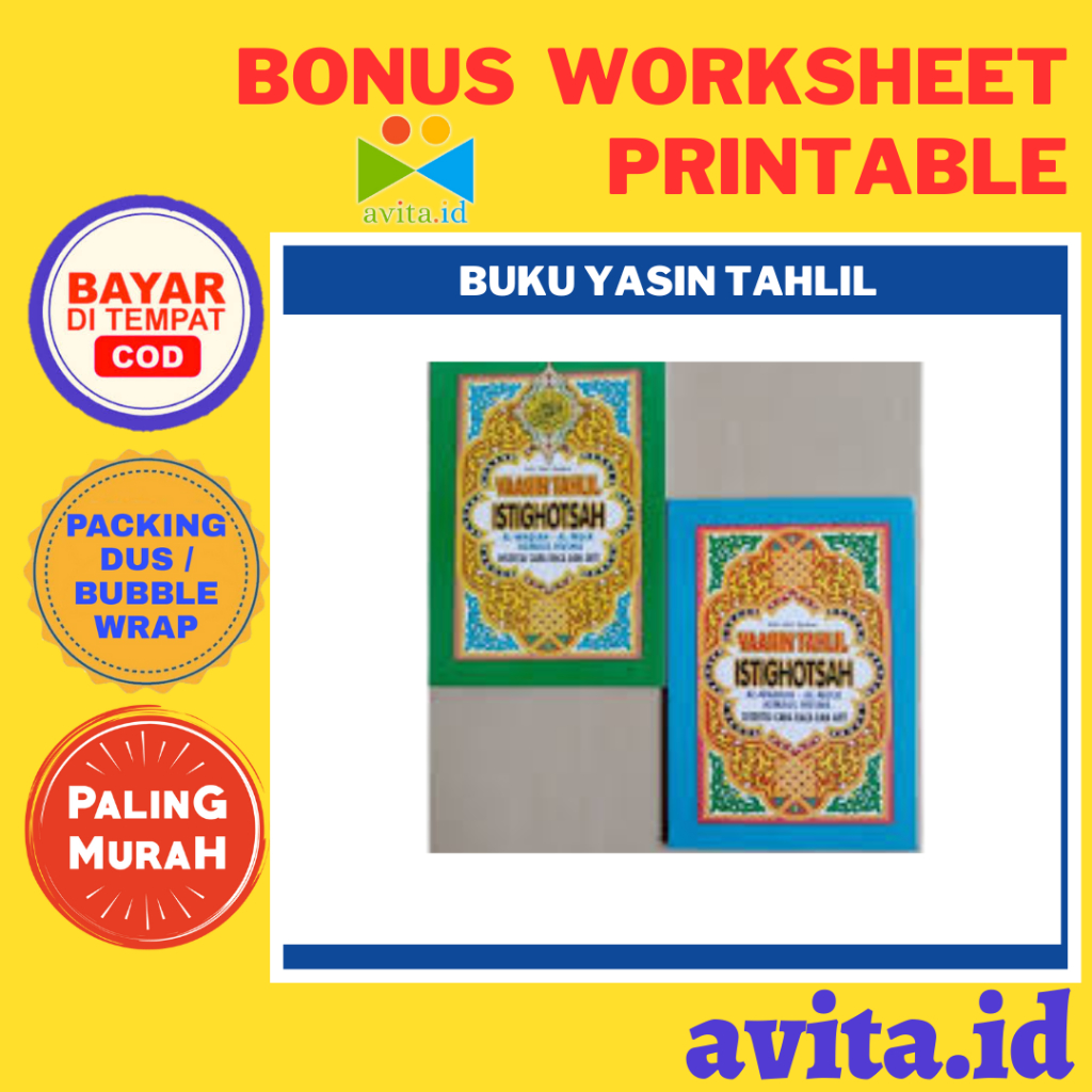 Avita.id Buku Yasin Tahlil Istighosah Besar (Uk. Buku Tulis)