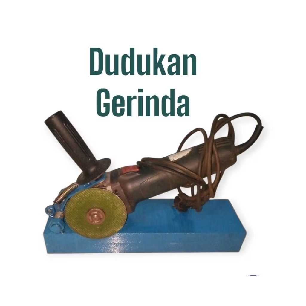 Dudukan gerindra tangan/dudukan gerindra potong mudah praktis