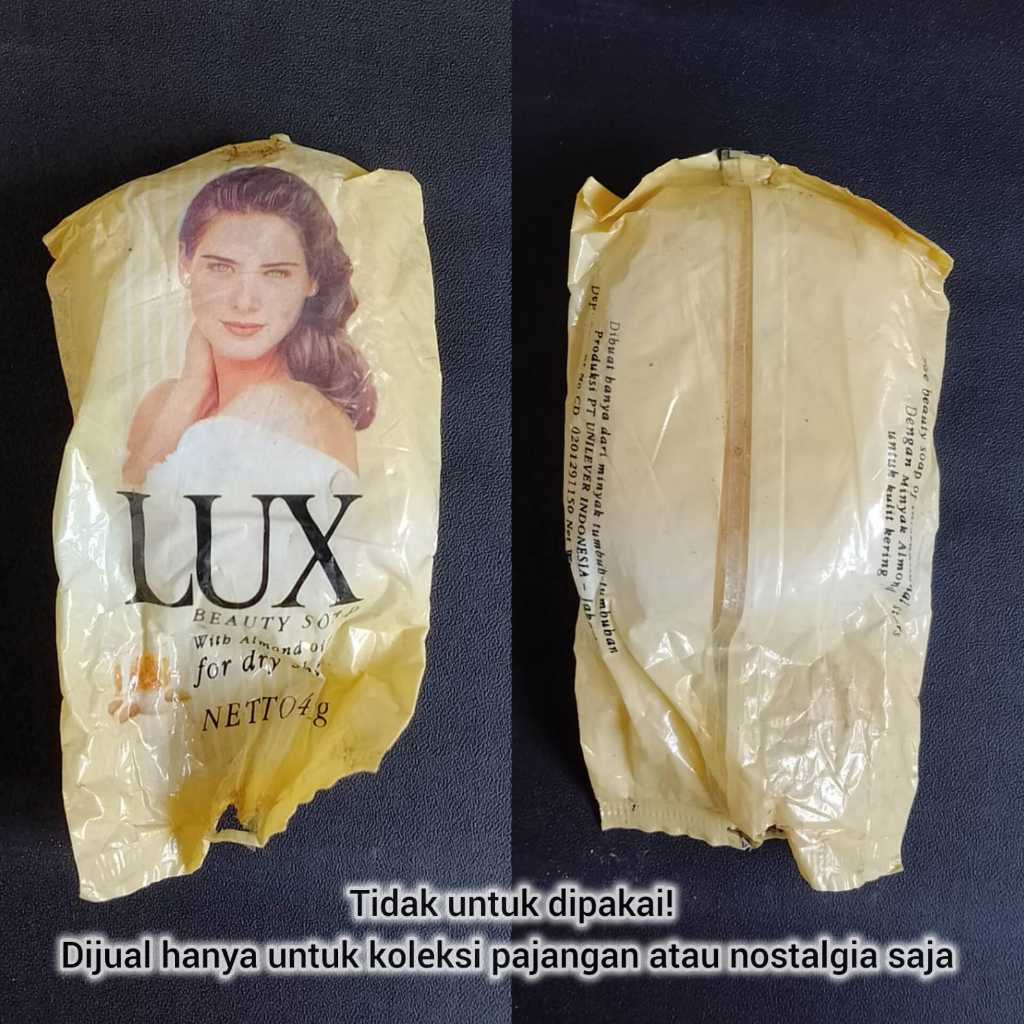 KOLEKSI PRODUK JADUL SABUN LUX TAHUN 1993 HANYA UNTUK PAJANGAN ATAU NOSTALGIA SAJA