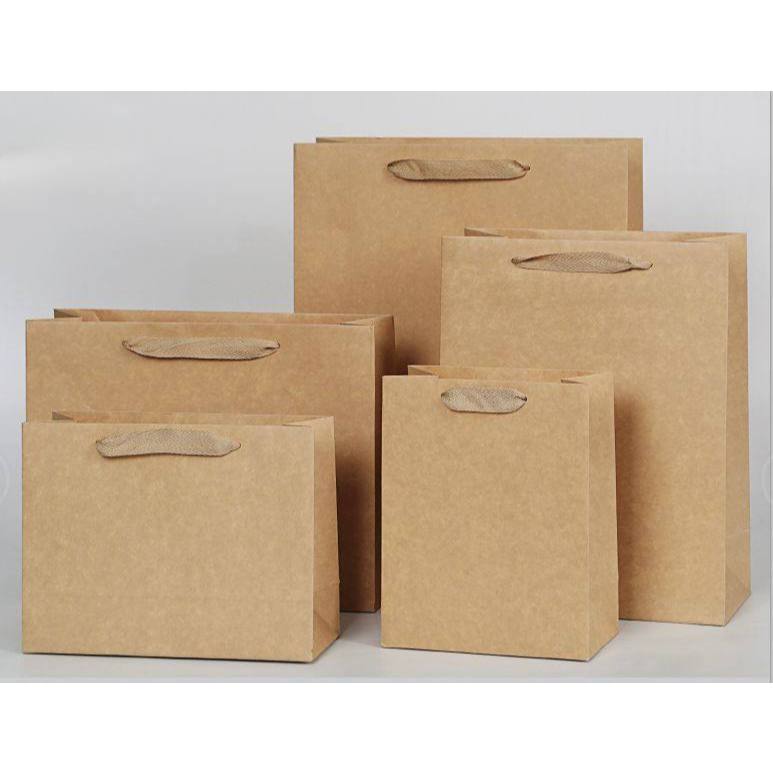 Paper Bag TEBAL Polos Coklat / Tas Kertas / Tas Souvenir