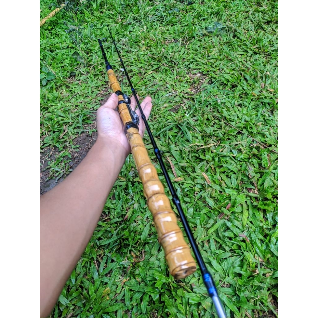 Joran pancing bambu cendani Bersik kaku galatama lele, bawal